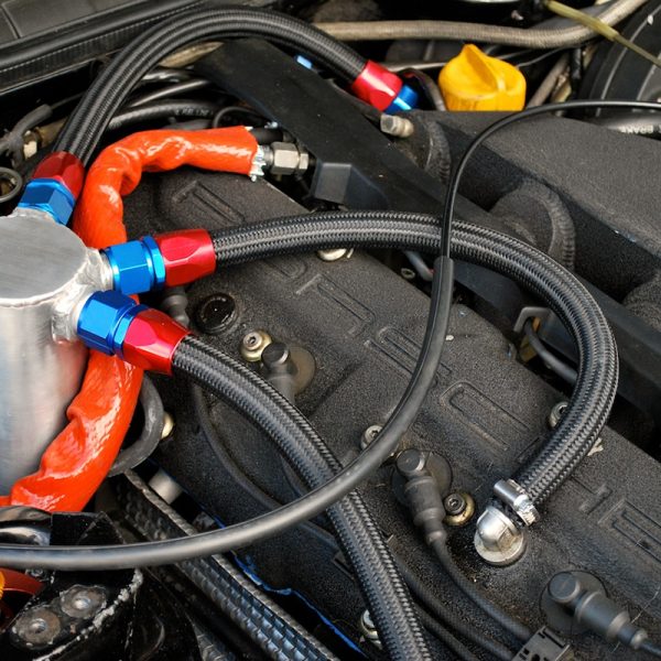 AN4 AN6 AN8 AN10 AN12 AN16 Nylon Braided Rubber Fuel Line Oil Hose Kit for Universal Engine Parts Cooling Parts - Image 4