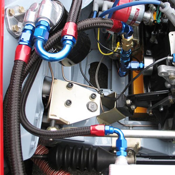 AN4 AN6 AN8 AN10 AN12 AN16 Nylon Braided Rubber Fuel Line Oil Hose Kit for Universal Engine Parts Cooling Parts - Image 4