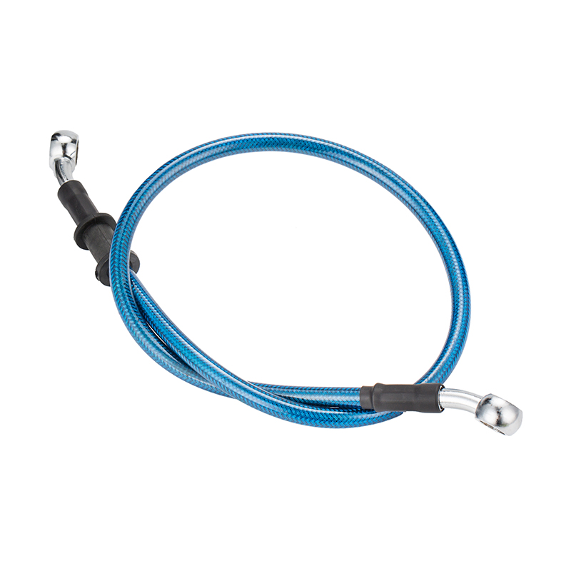 pu cover nylon brake tube kit blue
